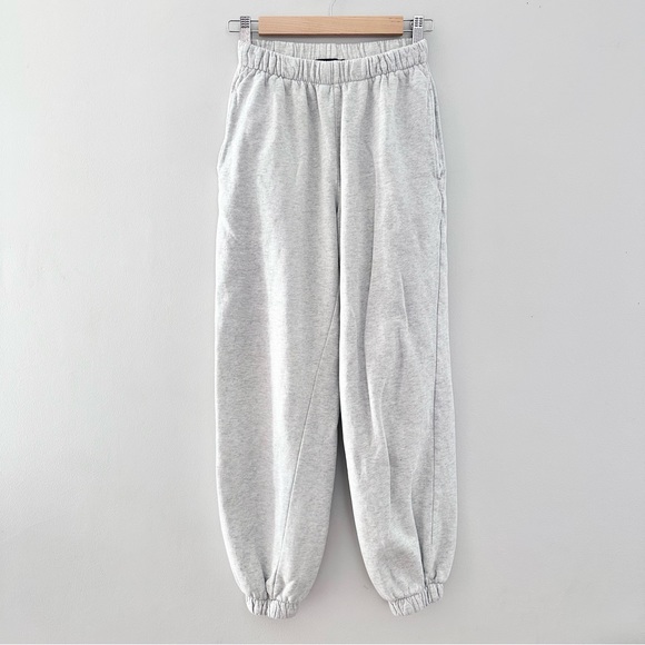 Brandy Melville Pants - BRANDY MELVILLE | Grey Heather Sweatpants Joggers Size S